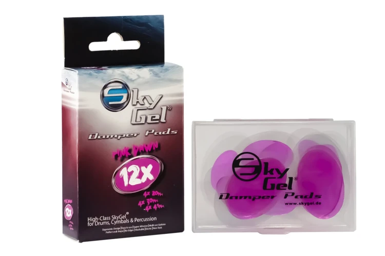 SKYGEL Damper Gel Pads 12 pcs (Pink Dawn)