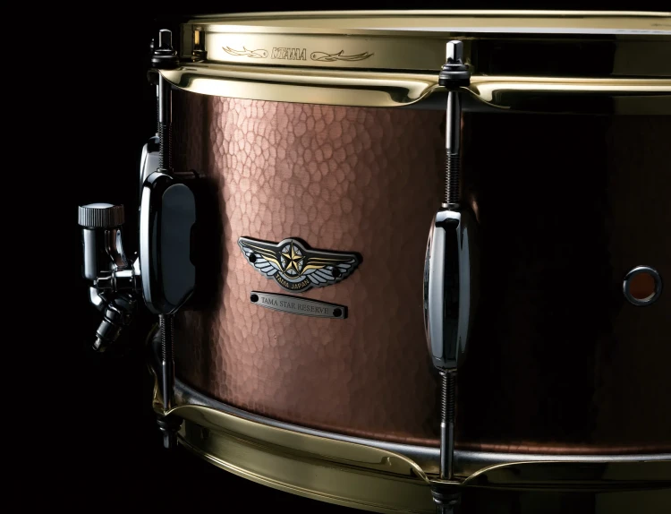TAMA STAR Reserve Hand Hammered Copper Snare Drum 14x6,5